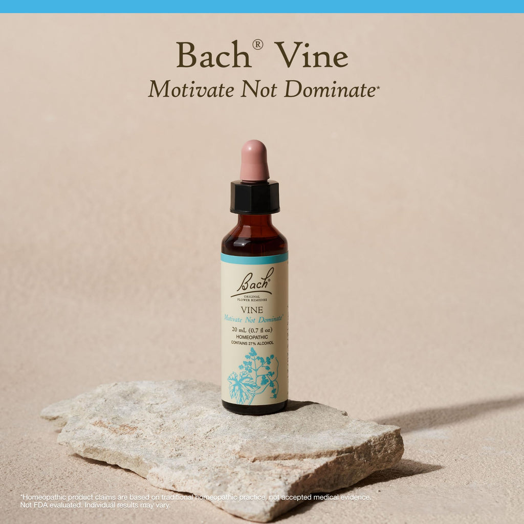 Bach Vine Flower Remedy - Motivate Not Dominate (20mL)