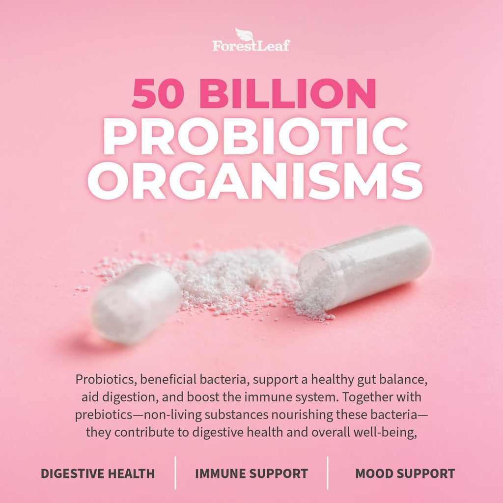 Probiotics for Women - 50B CFU, 26 Strains, 30 Caps