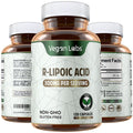 Vegan Labs R-Lipoic Acid 300MG – 120 Vegan Capsules | 4 Month Supply