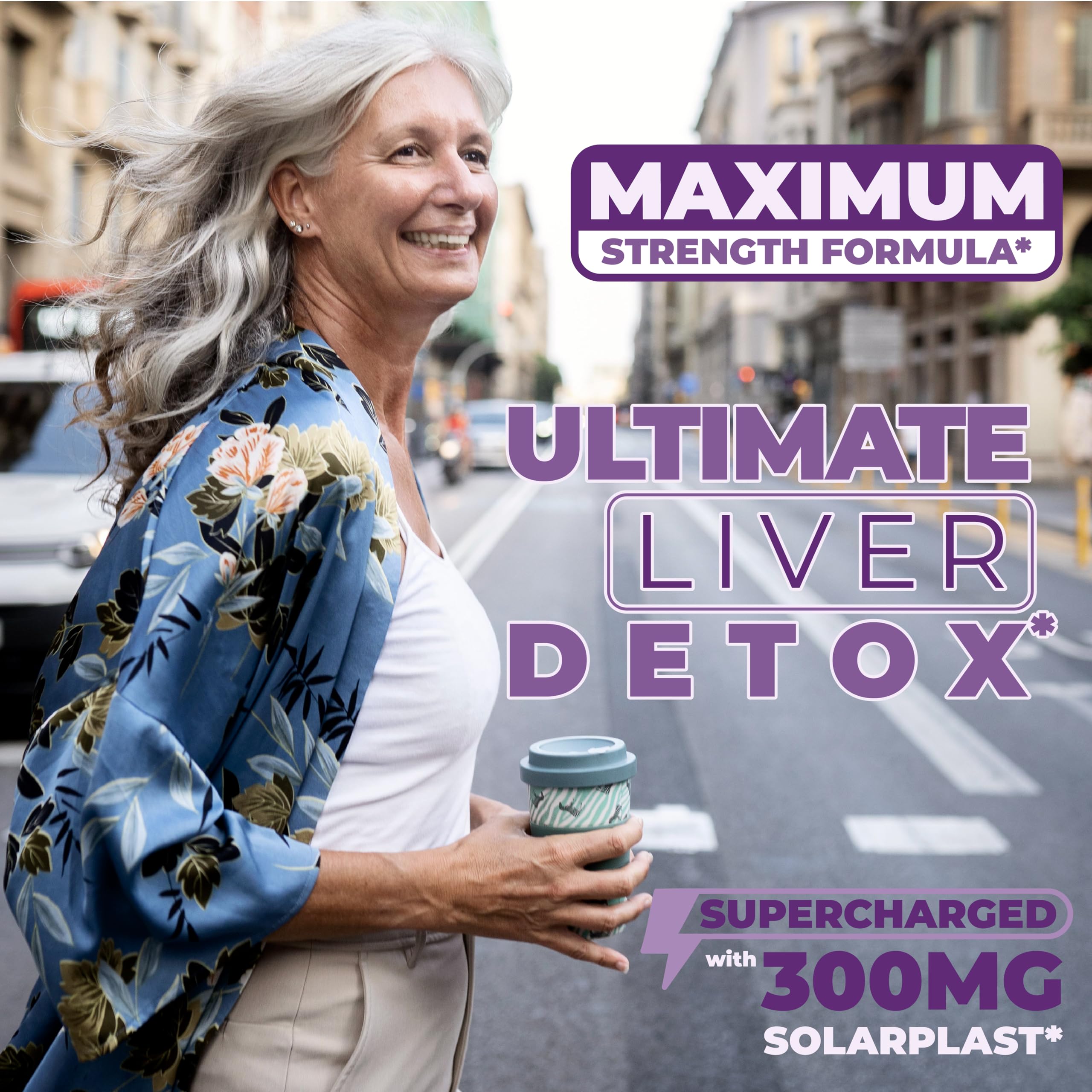 Vegan Liver Cleanse Detox & Repair – 60 Capsules | Milk Thistle, Dandelion & Artichoke