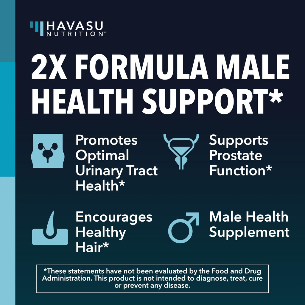 Saw Palmetto with Stinging Nettle - 2X Prostate Support (120 Count)