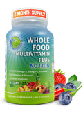 SUPPLEMENTS STUDIO Vegan Methylated Multivitamin for Men & Women – Whole Food, Iron-Free, Non-GMO (180 Count)