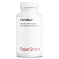 VeinoMax Advanced Complex - Veins Support Supplement with Diosmin, Hesperidin, Horse Chestnut, Troxerutin & Quercetin | Non-GMO, Gluten Free - 180 Vegetarian Capsules | Supersmart