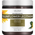 Velona Pure Liquid Sunflower Lecithin 8 Oz – Food Grade, Emulsifier & Stabilizer