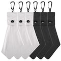 Vemiss 6 Pack Microfiber Cleaning Cloths for Glasses, Screens & More | Reusable, Portable Keychain Kit