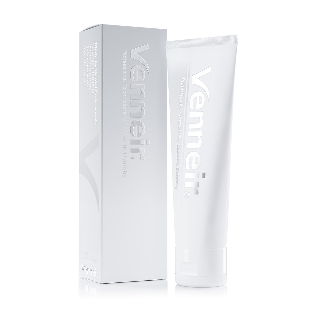Venneir Professional Toothpaste for Veneers, Implants & Crowns – Whitening & Stain Removal | SLS Free