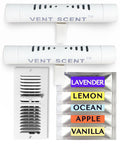 Vent Scent Whole Home Air Freshener | 10 Scented Sticks Included | Passive Diffuser