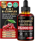 Venture Pal B Complex Liquid Drops – B12, B9 Folate, Immune & Energy Support