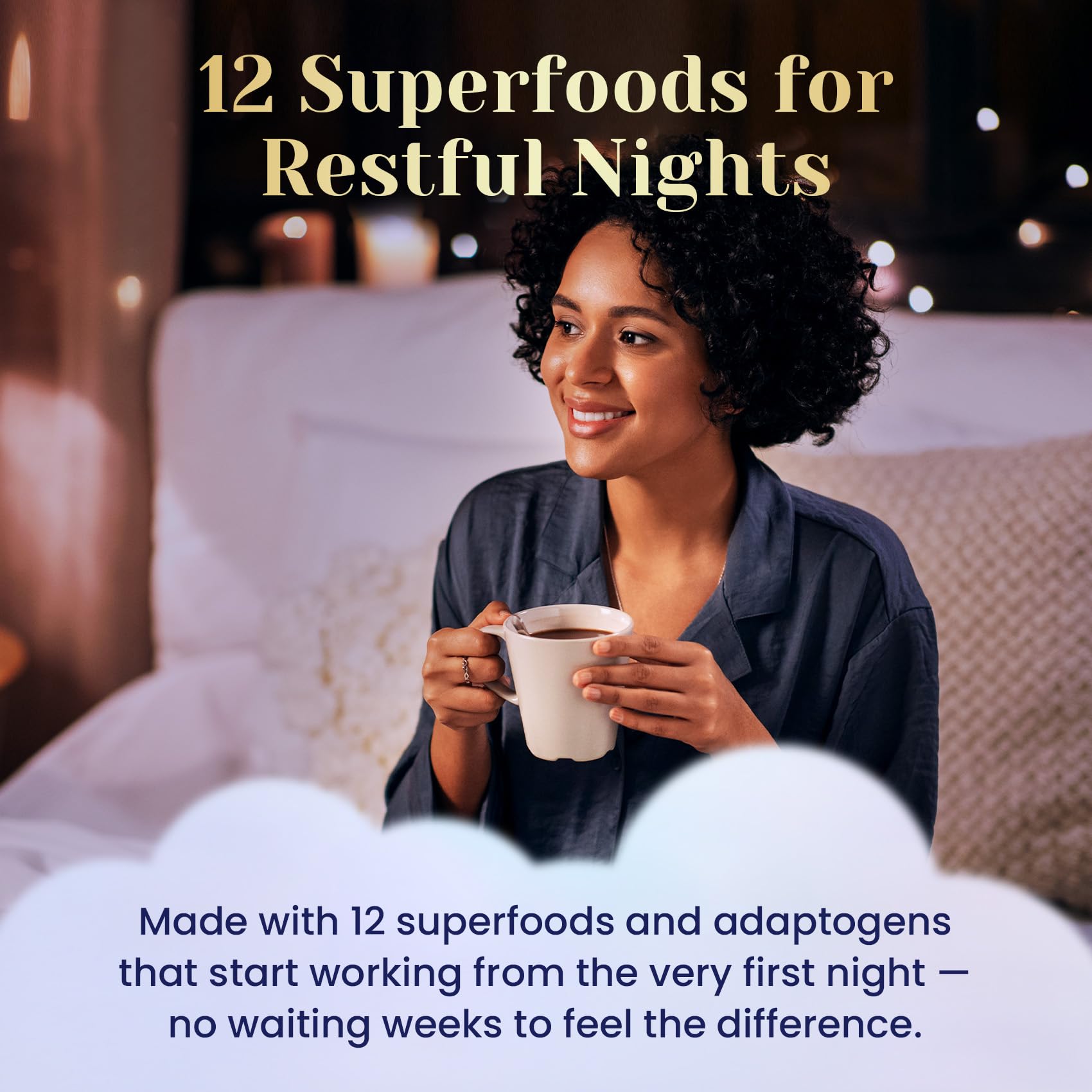 Venture Pal Mushroom Cocoa Powder with Melatonin 3mg – Sleep Support