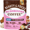 Venture Pal Premium Adaptogenic Mushroom Coffee with Multi Collagen – Lions Mane, Reishi, Chaga | 30 Servings