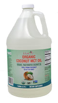 Verdana USDA Certified Organic Coconut MCT Oil – Fractionated Coconut Oil, No Palm Kernel Used, Kosher, Non-GMO, Food Grade – 1 Gallon