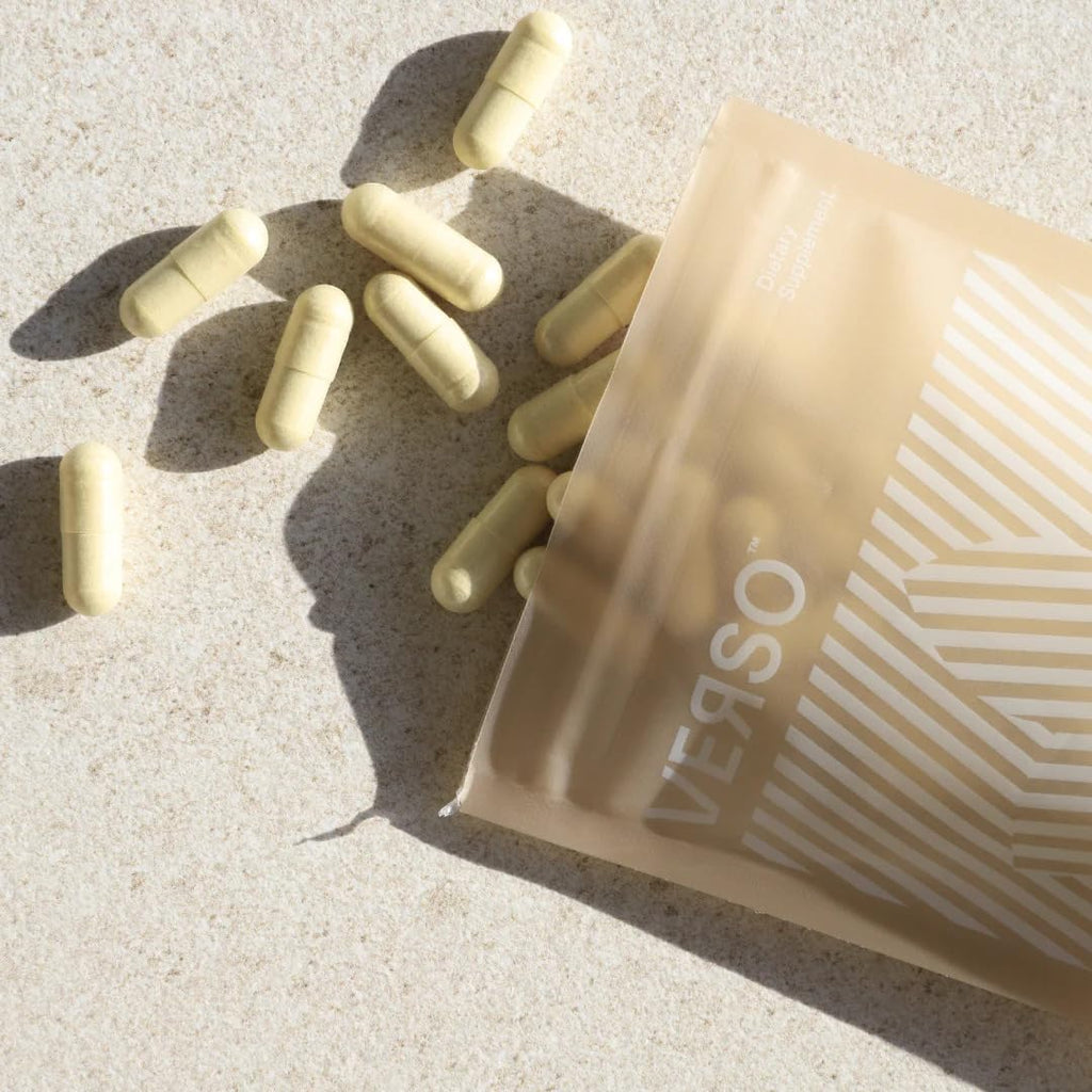 Verso Clean Being Spermidine Dietary Supplement Capsules – Vegan Senolytic with Luteolin & Dihydroquercetin | Healthy Aging 120 Count (2 Pack)