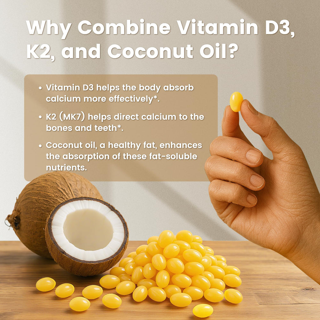 VEV Corefeel Vitamin D3 K2 10,000 IU MK-7 | 300 Softgels
