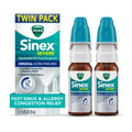 Vicks Sinex Severe Allergy & Sinus Nasal Spray – Ultra Fine Mist, 12-Hour Relief (265 Sprays x 2)