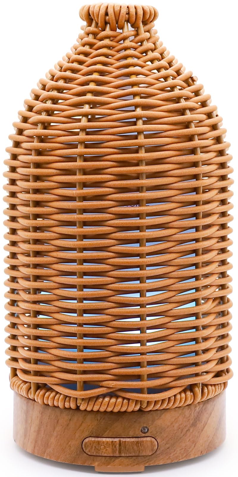 Victoria Aroma Essential Oil Diffuser | 100ml Rattan Diffuser with 7 LED Lights