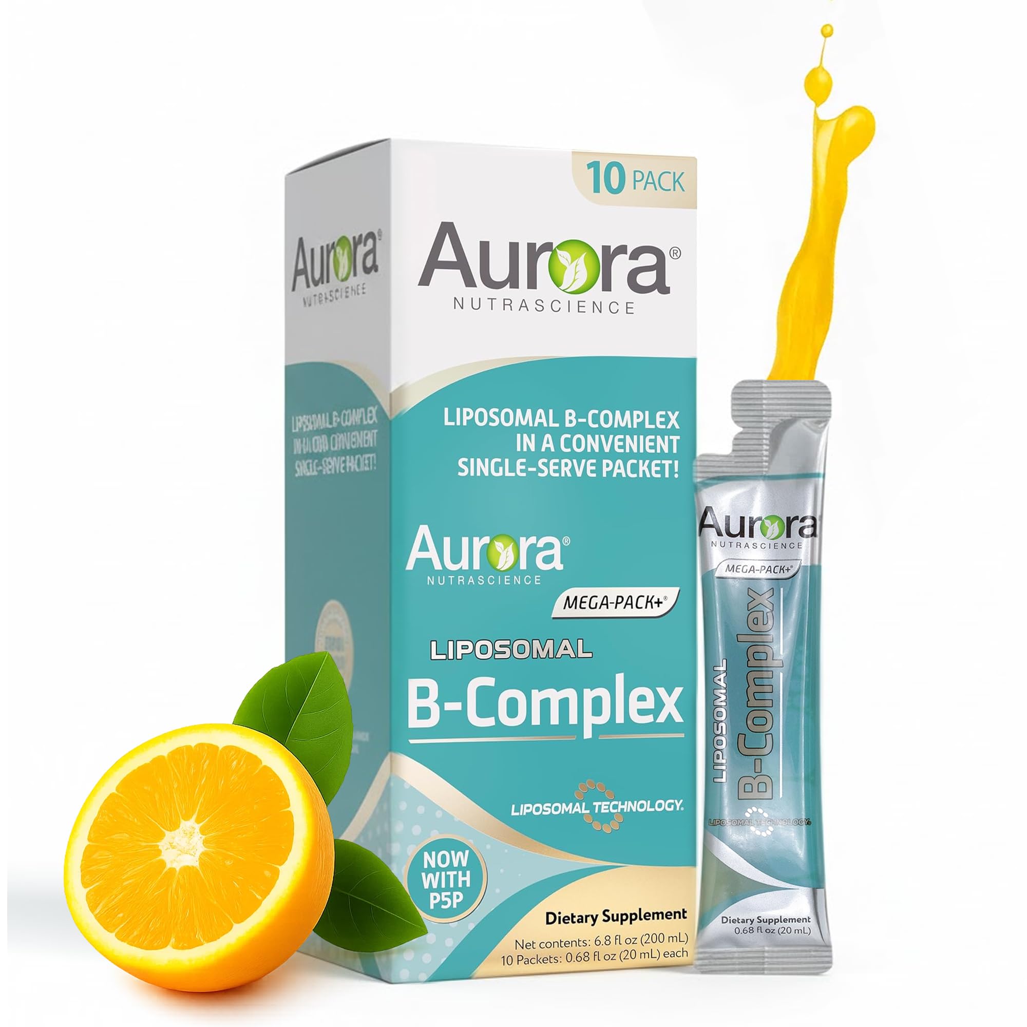 Vida Lifescience Aurora Nutrascience: Mega-Liposomal B-Complex + Vitamin C for Energy & Immunity