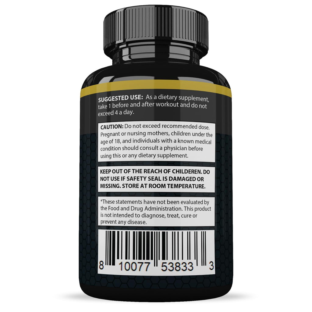 Justified Laboratories Vigor Now Max 1600MG Men's Health Formula 60 Capsules