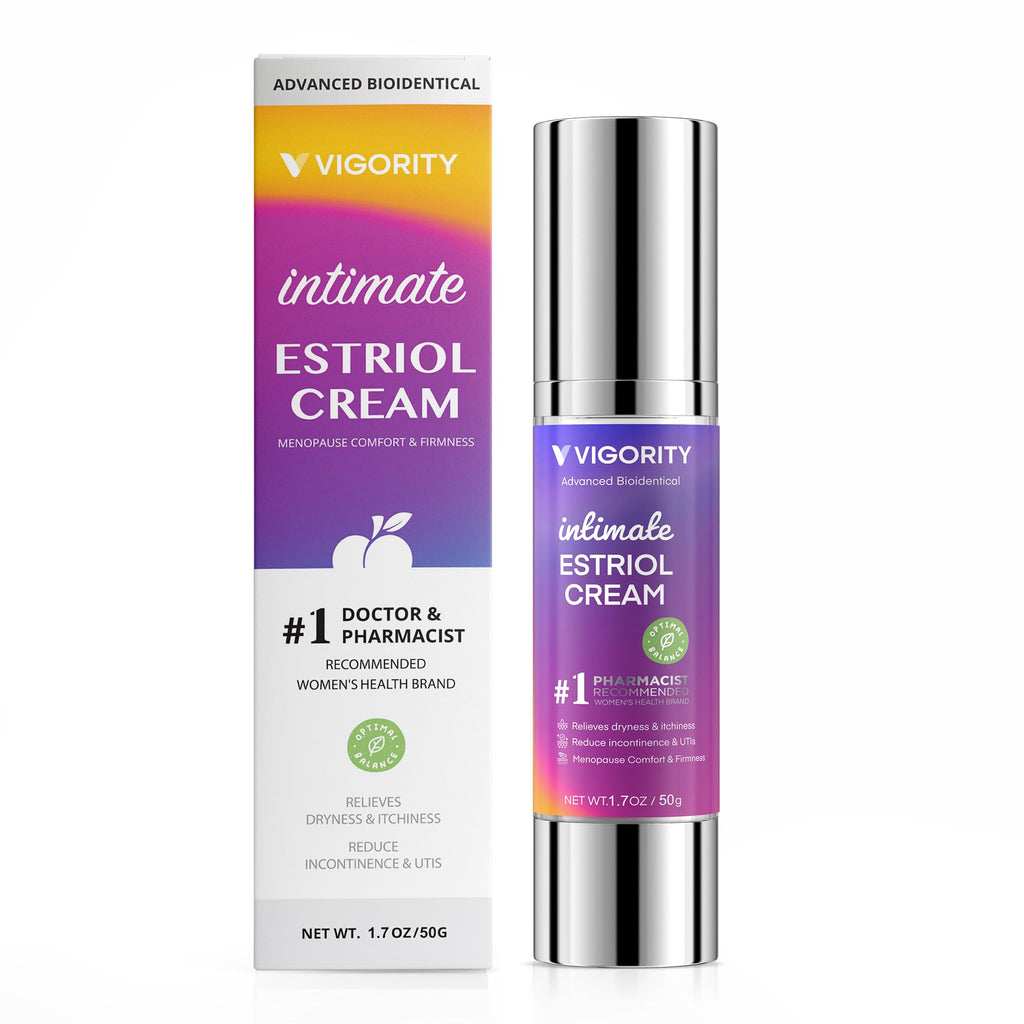 Vigority Bioidentical Estriol Cream for Women – Intimate Moisture Support (50g)