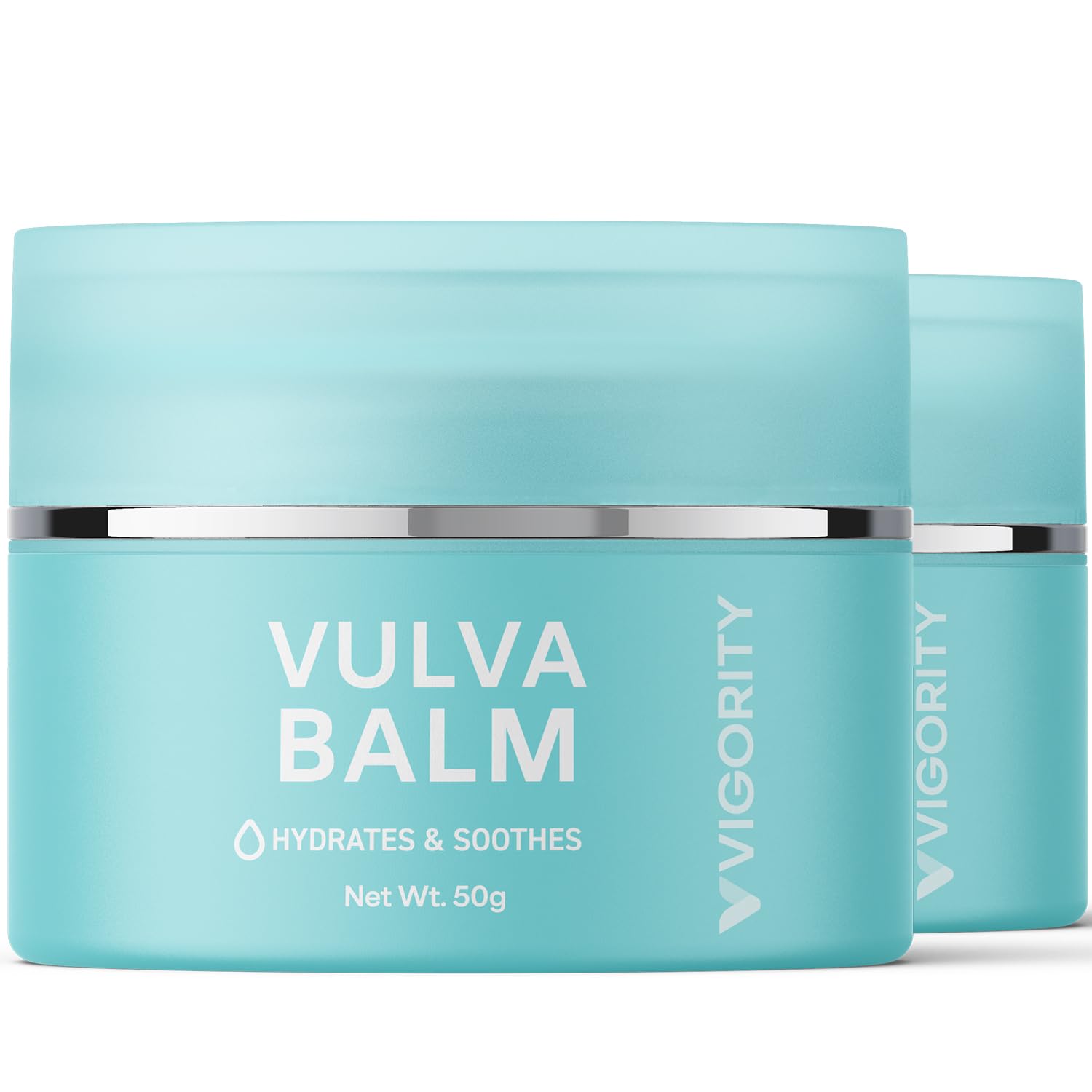 Vigority Vulva Balm Vaginal Moisturizer 2-Pack – Estrogen-Free Menopause Support