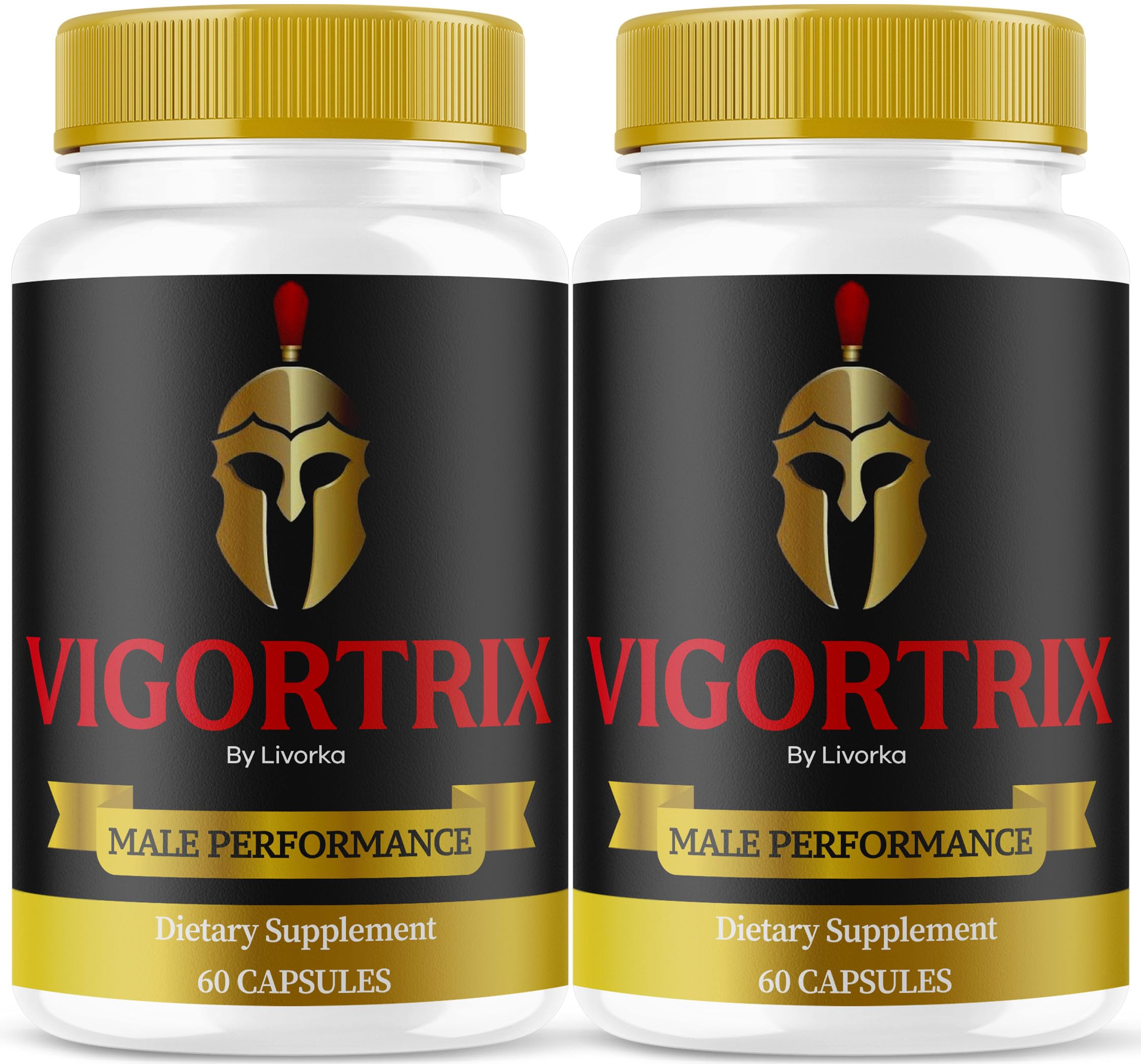 (2 Pack) Vigortrix Pills – Advanced Formula, 120 Capsules (2 Months)