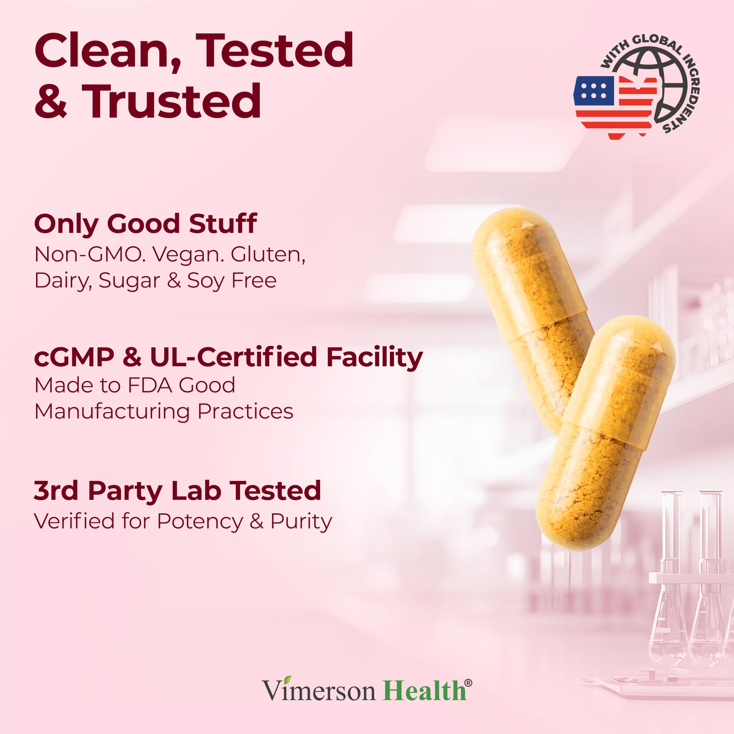 Vimerson Health Turmeric Curcumin with Tart Cherry & Celery Seed - Joint Support, Uric Balance, Sleep Aid - 120 Capsules