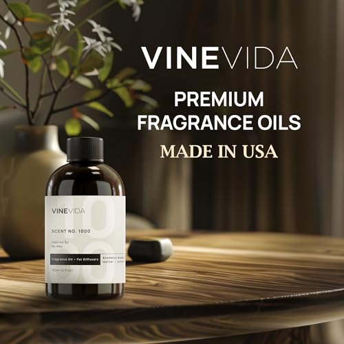 VINEVIDA Ocean Rain Fragrance Oil 4 Oz for Cold Air Diffusers – Essential Oil for Diffuser Refill & Room Spray