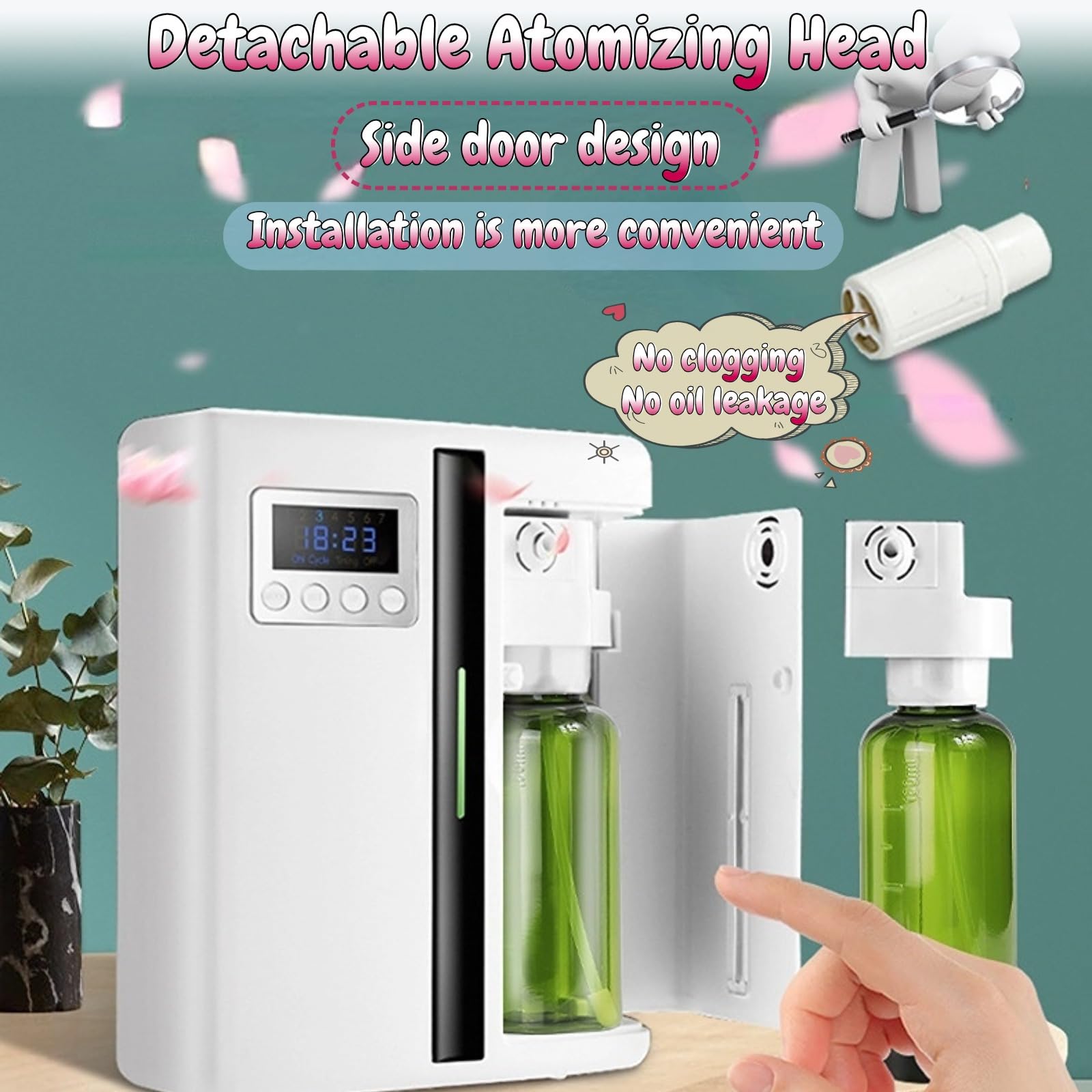 VINGVO Scent Diffuser – Bluetooth Aromatherapy for Home & Hospitality