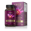 VINIA Piceid Resveratrol Supplement – Blood Flow & Heart Health (Non-GMO, 30 Count)