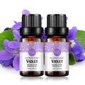 2-Pack Violet Essential Oil – 100% Pure Organic Violet Oil for Diffusers & Skin Care – 2 x 10ml