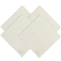 VIPbuy 4 Pack Natural Chamois Cleaning Cloths (8x8) for Glasses & Screens