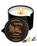 VIPwax Soybean Wax Warming Massage Oil Candle – Vanilla Scent, 2.35 oz