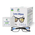 VisClear Lens Wipes for Eyeglasses - 200 Count, Individually Wrapped, Safe from Scratches & Streaks