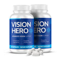 Vision Hero Advanced Vision Support - Eye Health Supplements for Adults (Pack of 2) | 60 Capsules