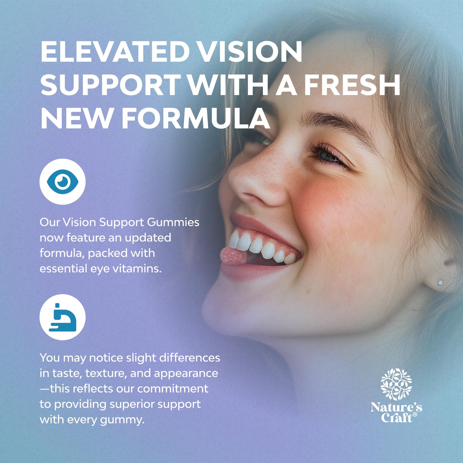 Zeaxanthin + Lutein Gummies for Adults – Vision Support & Blue Light Protection