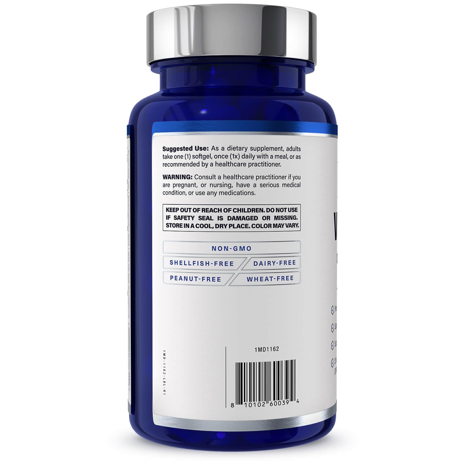 1MD Nutrition VisionMD Eye Carmis – Lutein & Zeaxanthin AREDS2 Formula | 90 Softgels (3-Pack)