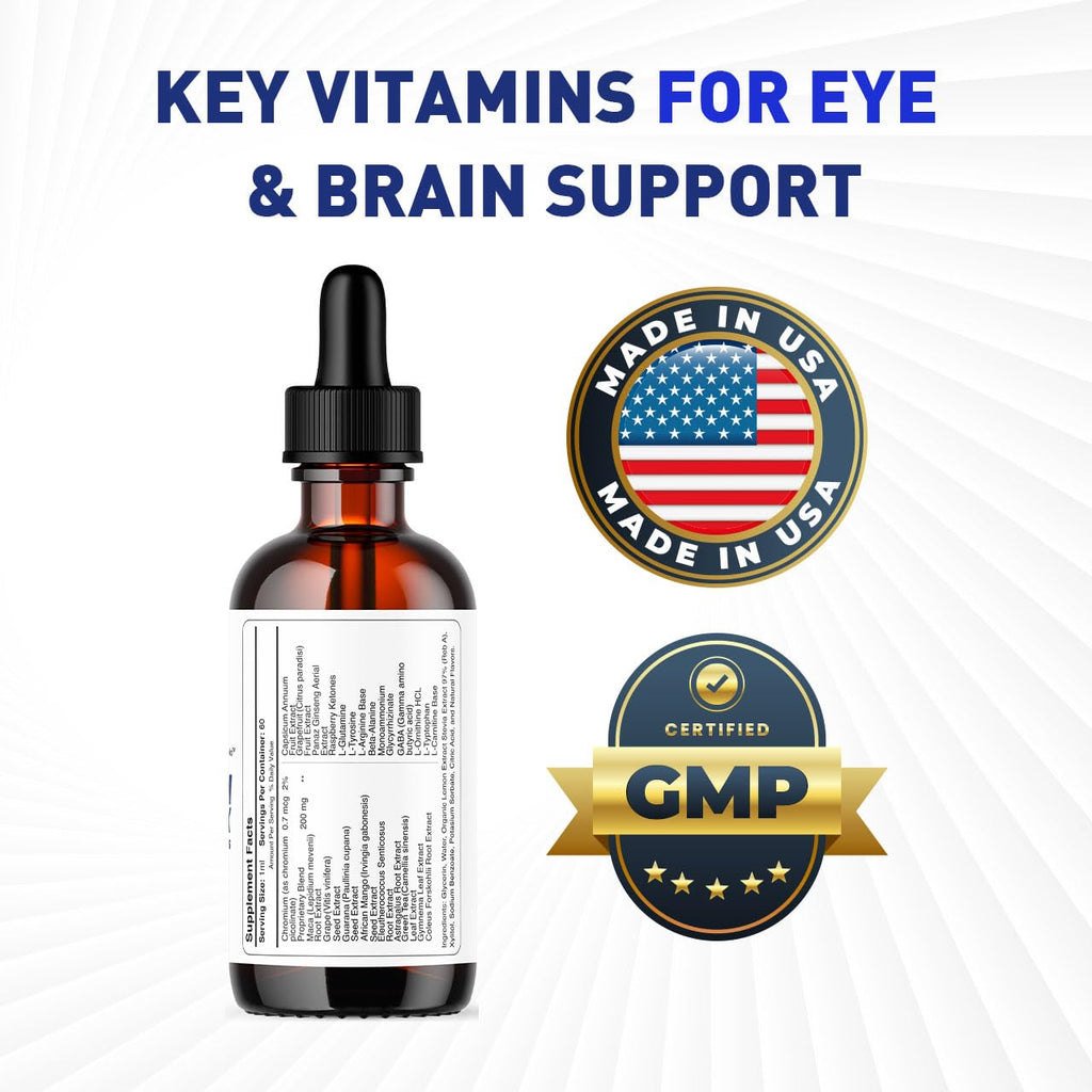 Visium Max Drops – Health Support Supplement | All-Natural Liquid Formula | 1 Month Supply