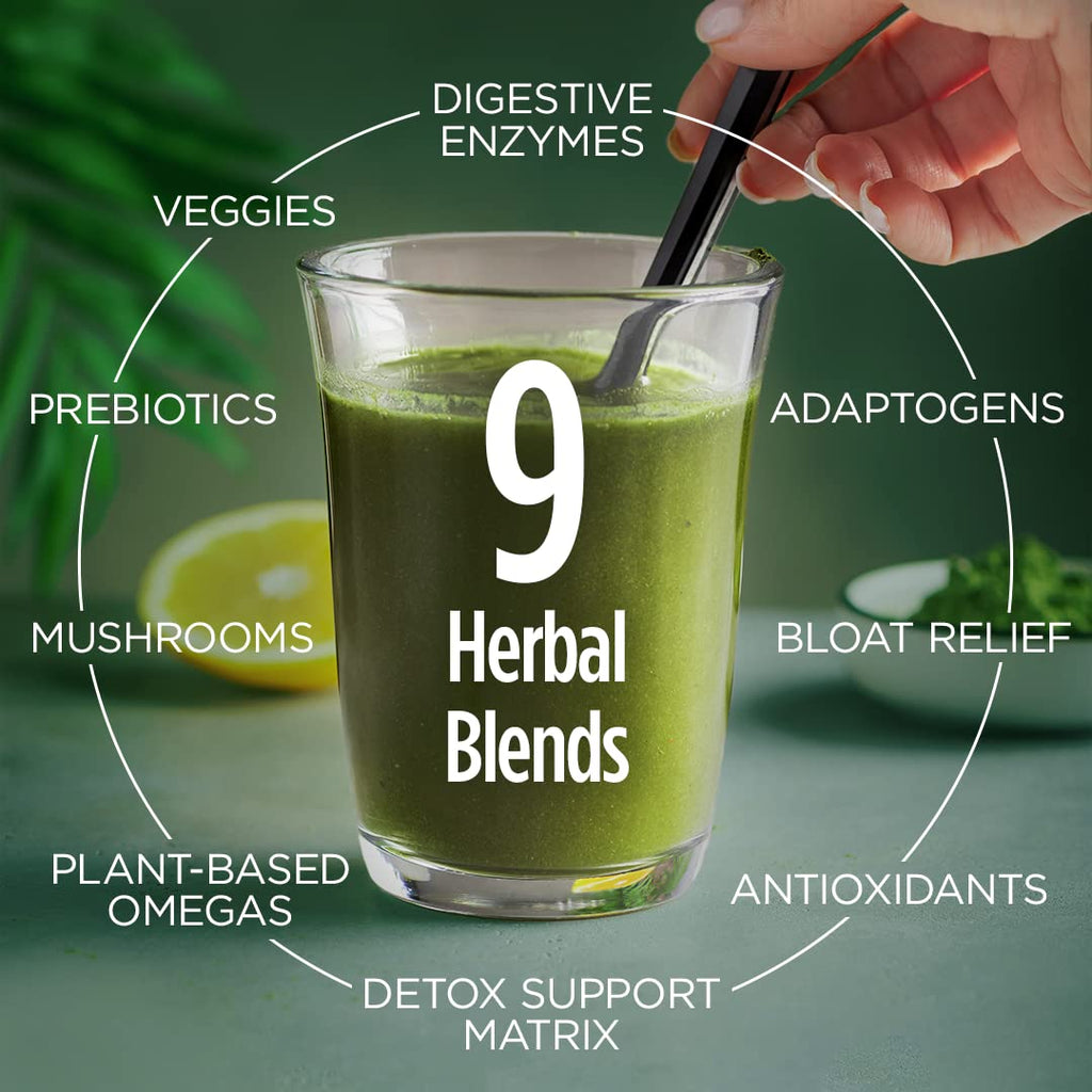 VitaCup So Good Super Greens Powder – 50+ Premium Superfoods, Berry Lemon, 30 Servings