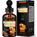 Vita Guard Cold Pressed Pumpkin Seed Oil Liquid Drops – 2000mg per Serving | Vegan, Gluten-Free, Non-GMO | Hair, Skin & Prostate Support | Natural Pumpkin Flavor | 60ml Dietary Supplement