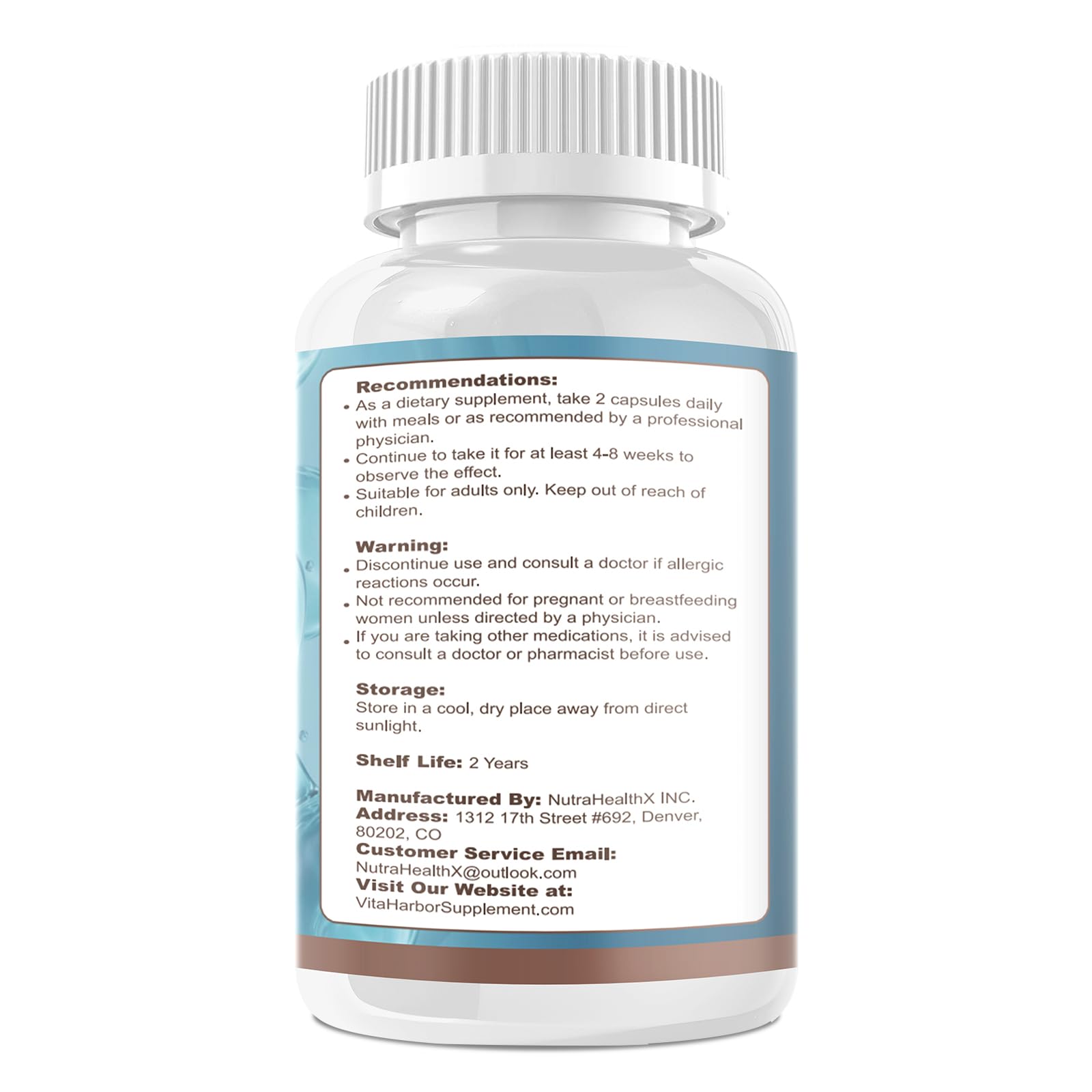 VitaHarbor Cortisol Supplement – 4-in-1 Stress Support (90 Veg Caps)