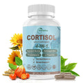 VitaHarbor Cortisol Supplement – 4-in-1 Stress Support (90 Veg Caps)