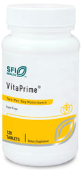 SFI Health VitaPrime Iron Free Multivitamin – Two-Per-Day Nutrient Support (120 Tablets)