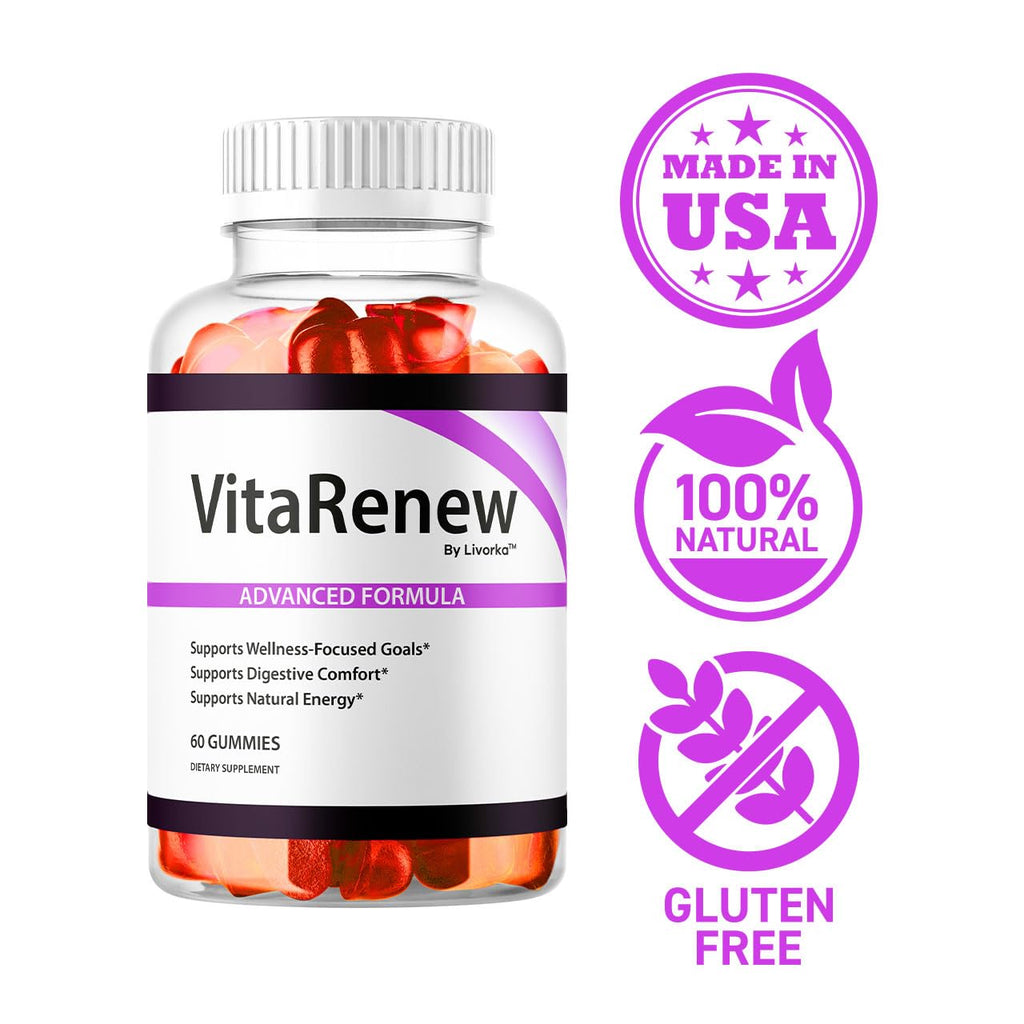 VitaRenew Gummies - 1050MG Advanced Formula | Maximum Strength (60 Gummies)
