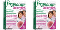 Vitabiotics Pregnacare Conception 30's 2 Pack Bundle | Pregnancy & Fertility Support