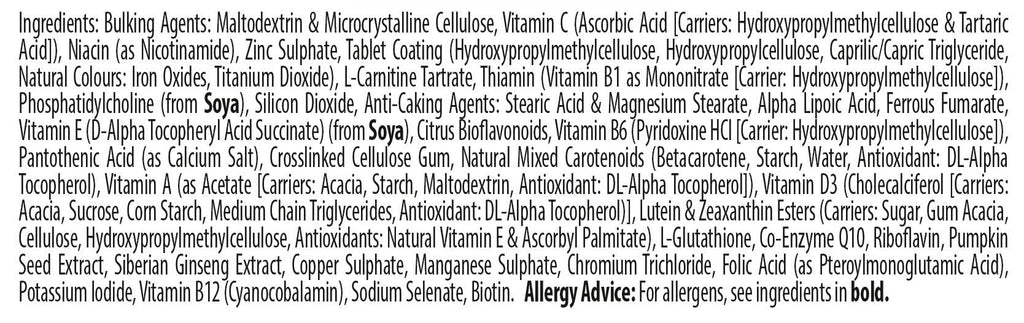 Vitabiotics Wellman 70+ 30 Tabs – Comprehensive Multivitamin for Men 70+