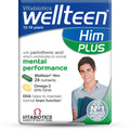 Vitabiotics Wellteen Him Plus Omega-3 for Teens 13-19 | 56 Tablets