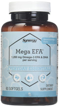 Vitacost Mega EFA Omega-3 EPA & DHA Fish Oil - 60 Softgels