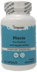 Vitacost Niacin Non - Flushing - 1000 mg per Serving - 100 Capsules