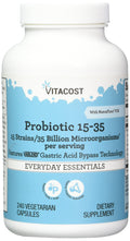 Vitacost Probiotic 15-35 Billion 240 Capsules | 15 Strains, 35B CFU