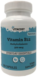Vitacost Vitamin B-12 Methylcobalamin 500 mcg - 300 Capsules