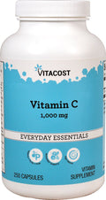 Vitacost Vitamin C 1000 mg - 250 Capsules | High Potency